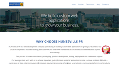 Desktop Screenshot of huntsvillepr.com
